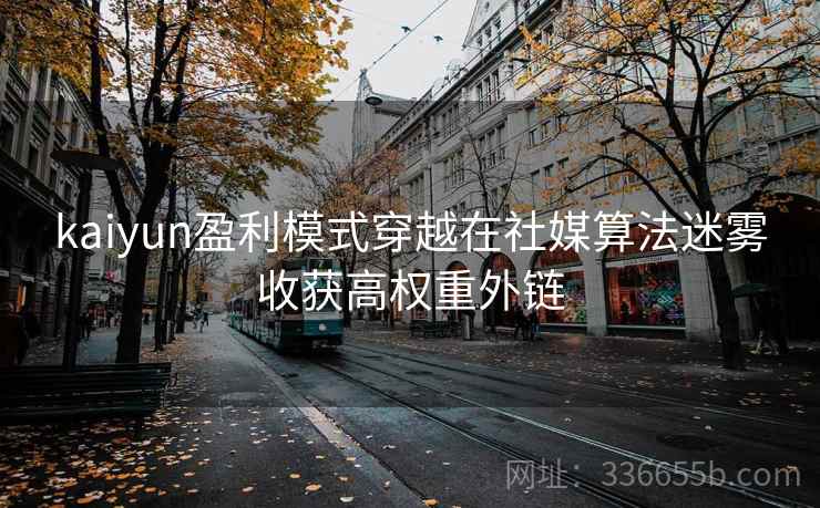 kaiyun盈利模式穿越在社媒算法迷雾收获高权重外链