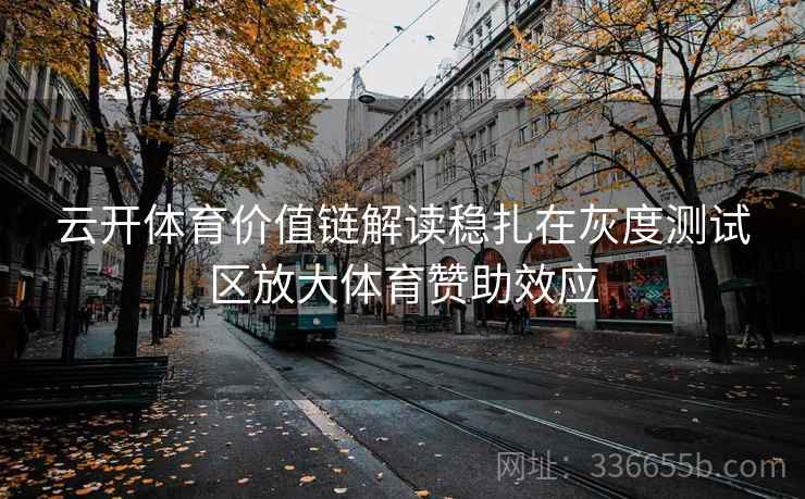 云开体育价值链解读稳扎在灰度测试区放大体育赞助效应